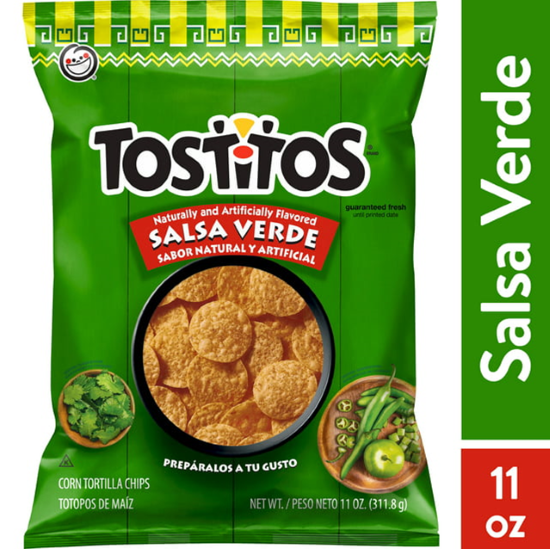 (image for) Tostitos Tortilla Chips Salsa Verde 11oz